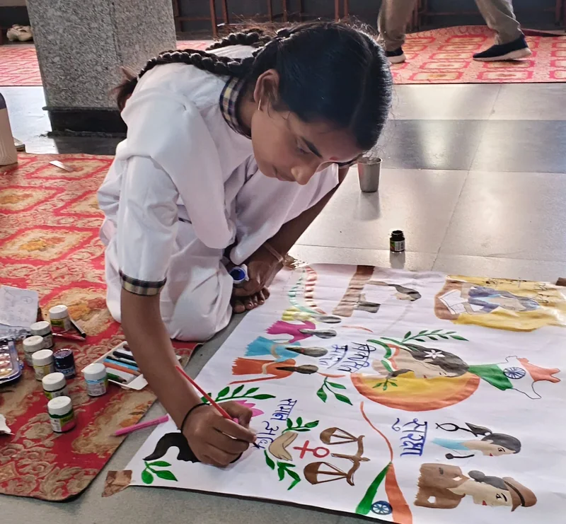 सेवा संकल्प अभियान के तहत जिले के 622 विद्यालयों में आयोजित हुई चित्रकला एवं भाषण प्रतियोगिताएं